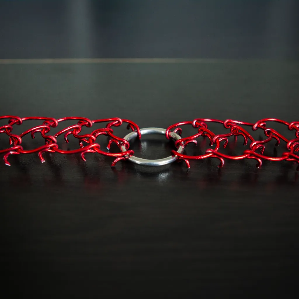 Cilice de cou Rouge 2