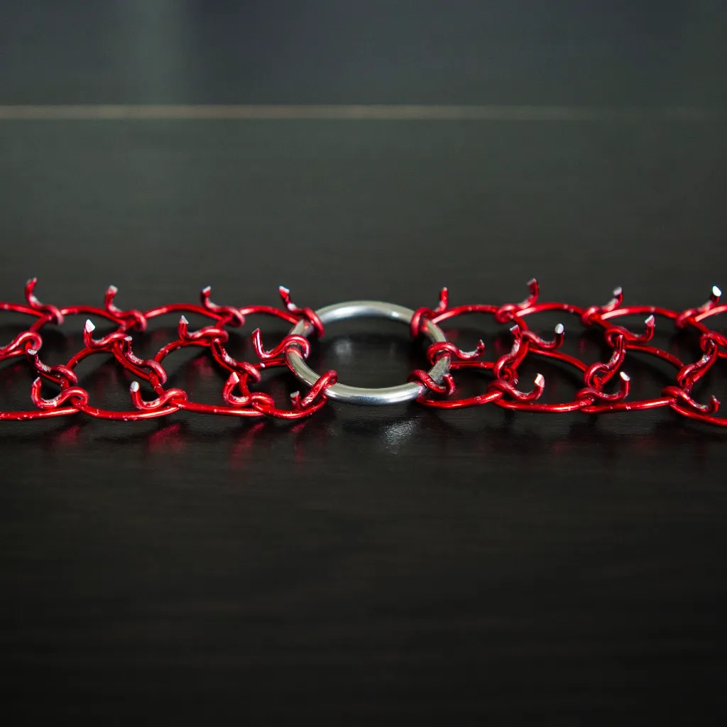 Cilice de cou Rouge 3