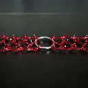 Cilice de cou Rouge 3